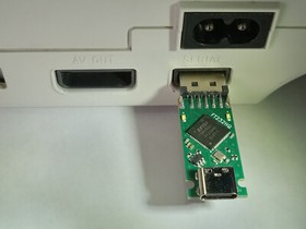 Dreamcast USB-UART serial adapter (USB-C, Revision 1)