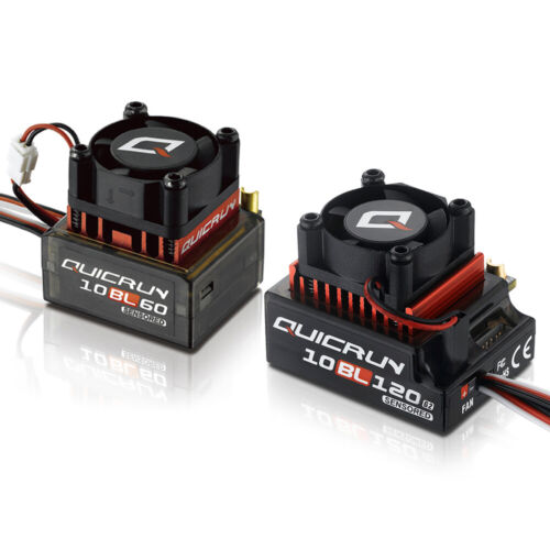 Hobbywing QUICRUN 10BL120 120A /10BL60 60A Sensored Brushless ESC for 1/10 Car - Picture 20 of 28