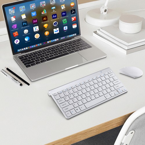 Mini Wireless Keyboard And Mouse Set 2.4G For Mac Apple PC Computer Waterproof - Picture 4 of 14