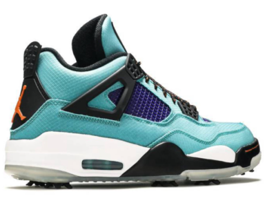シューズ NIKE - NIKE/JORDAN 4 GOLF NRG (llic Green) NIKE AIR JORDAN IV 4 RETRO NRG G GOLF WHITE-PINE GREEN SZ 7