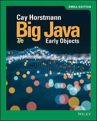 Big Java: Early Objects by Cay S. Horstmann (Paperback, 2019)