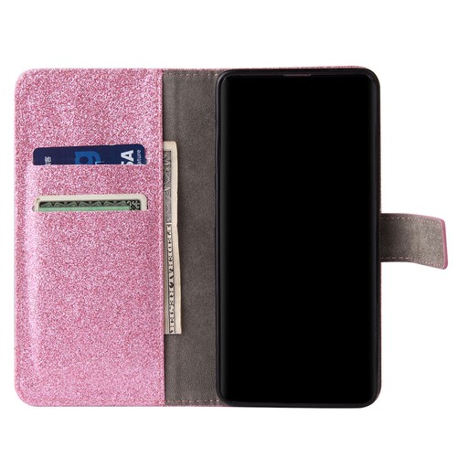 3D Bling Angel Diamond Wallet Phone Case For Samsung S20 FE S 6 7 8 9 Plus S10E - Picture 5 of 18