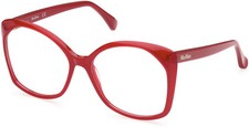 Max Mara MM5029 066 Shiny Red Plastic Optical...