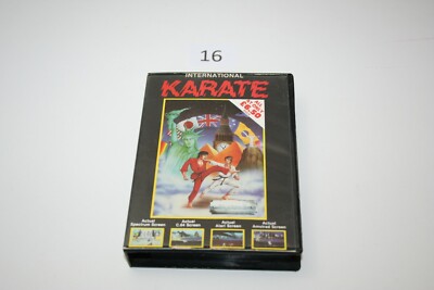 ZX Spectrum Big Case Game Tape - International Karate: System 3 Software Ltd