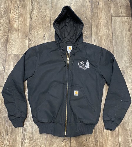 Carhartt Jacket Mens Size Small Black 