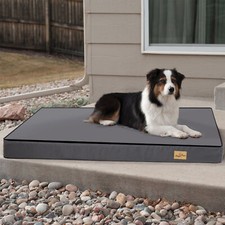 XL Premium Orthopaedic Memory Foam Dog Bed Pet Mattress w Removable Zipper Cover