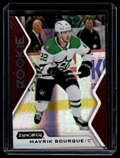 2024-25 Upper Deck Synergy Red Parallel - Rookie SP Mavrik Bourque Rookie #102