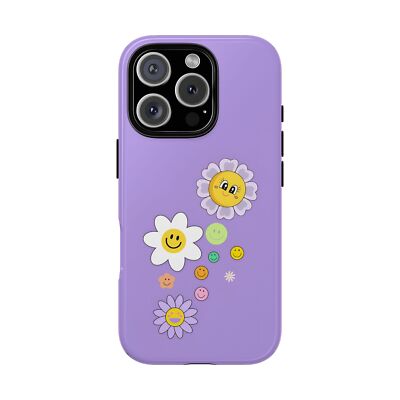 Floral Tough Cases, Flower Power Phone Cover, Cute Aesthetic Tech Accessories