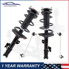 For Toyota Highlander Lexus RX330 RX350 RX400 Front Strut W/Coil Spring&Sway Bar