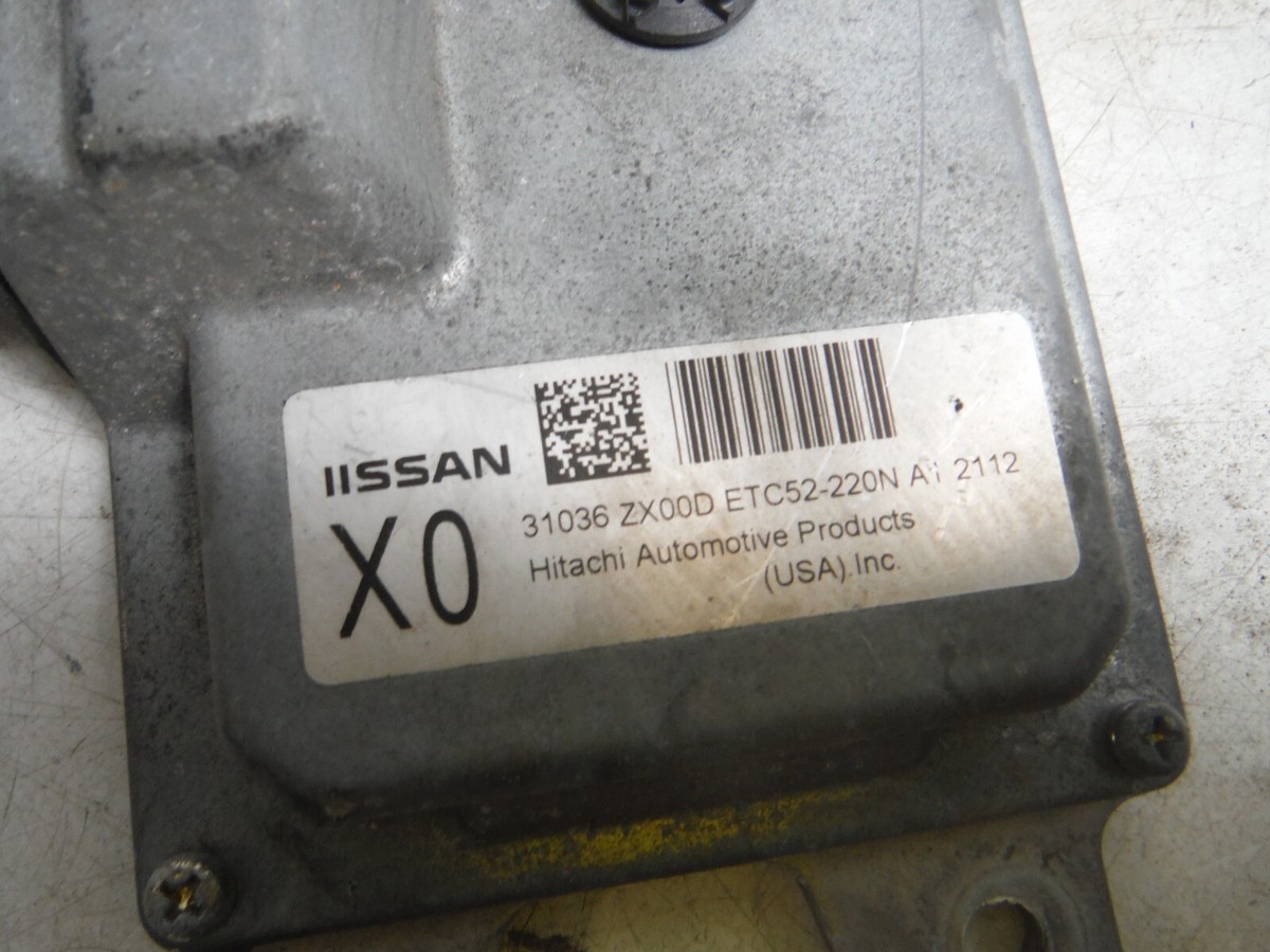 2010 2011 2012 NISSAN ALTIMA 31036-ZX00D TCM TRANSM Control
