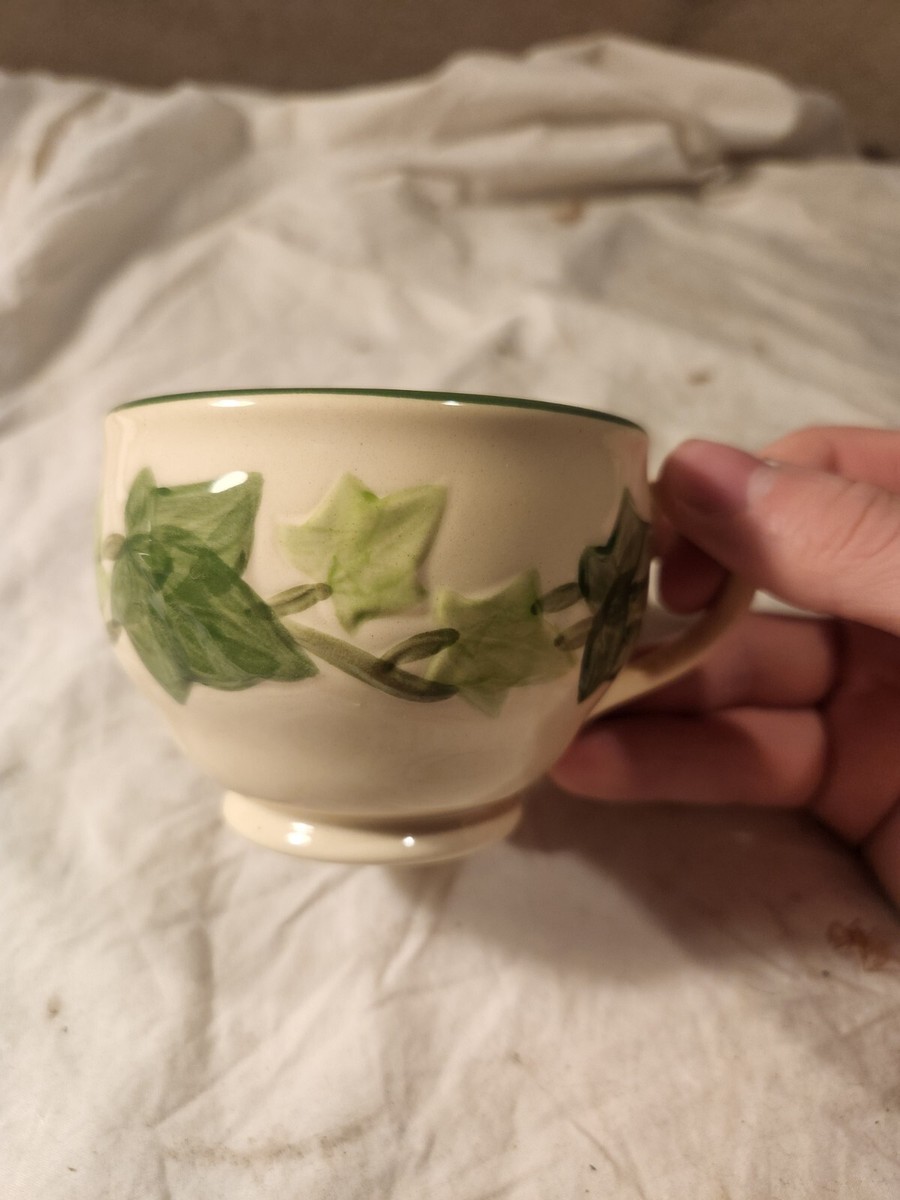 FRANCISCAN MCM VINTAGE IVY PATTERN TEA OR COFFEE CUP HAND PAINTED