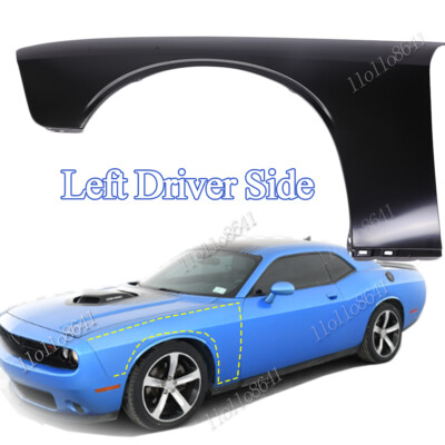 For 2008-2022 Dodge Challenger OE 68275471AA Front Fender Left Side Primed Steel