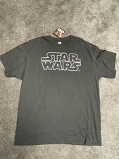 mens disney star wars t shirt NWT mens XL vintage y2k Modern Last Jedi 7, 8, 9