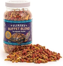 Fluker's Buffet Blend: Nutritious Aquatic Turtle Food, 7.5oz