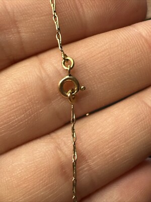 Collier Maille Art Nouveau Plaqué Or 18k 750/1000 - Occasion - Style Vintage