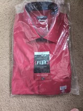 New Van Heusen Men's Regular Fit Flex Collar Longsleeve Dress Shirt NWT