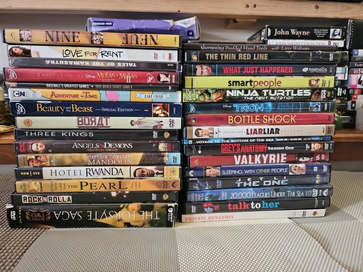 Lot Of 28 Rare Collection Of Dvds/ Movies Estate Sale Find Tr8#56