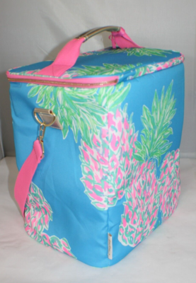Lilly Pulitzer Insulated Cooler Beach Wine Tote Bag Swizzle  display picture 1