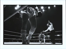 Jimmy Fox, Boxing Silver Print 30x40 Circa 1970 Silver Print