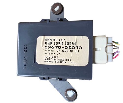 2007-2008 Toyota Tundra Power Source Control Module Unit 89670-0C010 | eBay