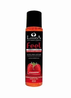Lubrifiant Intime Gourmand à La Fraise Smoslu - 200 Ml - Gel à Base D'Eau - Hypoallergénique - Neuf