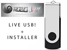 ROBO LINUX Bootable USB Installer / Live Image. Security + Versatility - 8gb usb