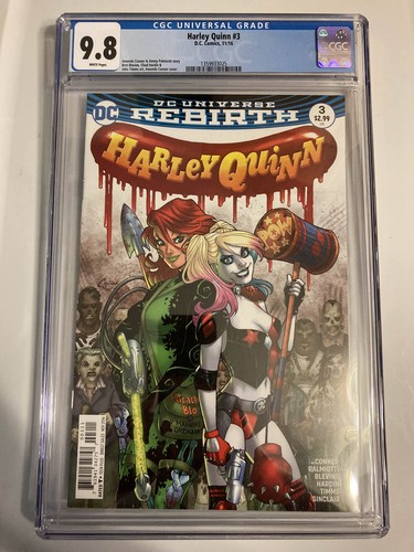 Harley Quinn #3 (2016) - CGC Graded 9.8 - Harley and Ivy Cover