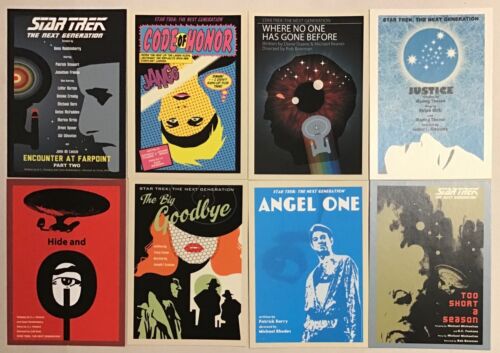 2016 STAR TREK DIE NÄCHSTE GENERATION PORTFOLIODRUCKE SERIE 2 BASISKARTEN SET MIT 88