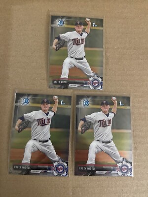 2017 Bowman Draft Chrome Ryley Widell Minnesota Twins #BDC-64 (3)