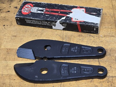 #ad #ad GENUINE HKP H.K. PORTER No. 4 And 5 REPLACEMENT BOLT CUTTER JAWS 412NE NEW $49.99