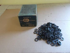 VTG LOCK WASHER LOT S.A.E. STANDARD 3/8 MEDIUM BLACK  OXCIDE DIAMOND-G-BRAND