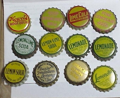 Lithiated Lemon Soda Bottle Cap - 14A11 - Picture 2 of 2