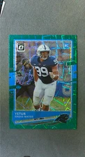 2020 Donruss Optic Green Velocity Prizm #113 Yetur Gross-Matos RC Panthers