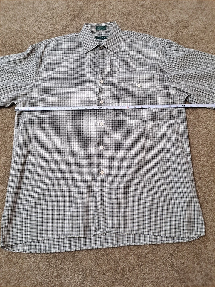 Camisas Tundra Para Hombre Grandes Canadá Abotonadas Geométricas Foto 4 de 4