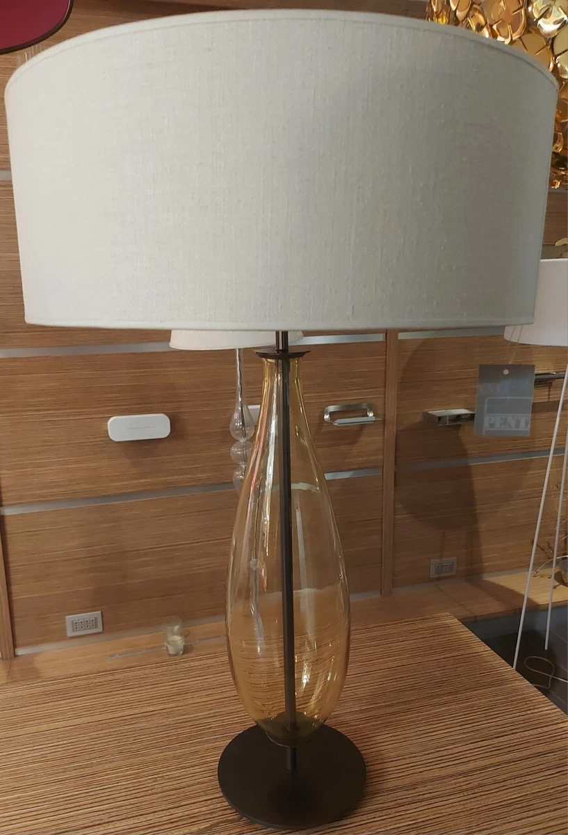 Lampada da tavolo ricaricabile ruggine