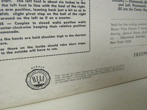 Vtg. 1965 "Basic Square Dance" - Honor Your Partner Records LP #504 - Picture 13 of 20