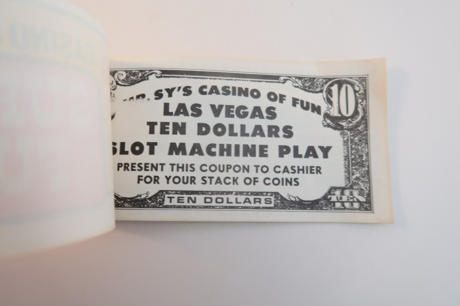Mr Sy s Las Vegas Casino Of Fun Vintage Coupon Book Super Funbook mr-sy-s-las-vegas-casino-of-fun-vintage-coupon-book-super-funbook