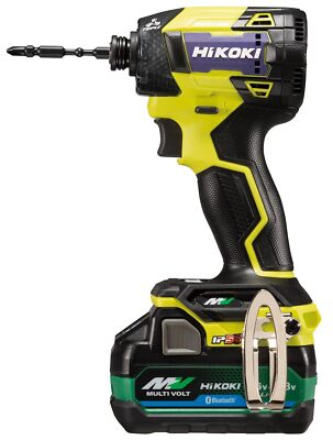 HiKOKI WH36DD(2XHYSZ) 36V Impact Driver Spider Yellow with Battery 