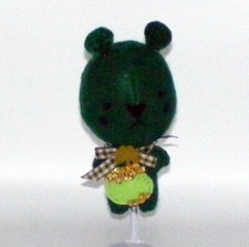 Bear, Teddy, St Patrick's Day, 6"Tall, Large Head, Pot of Gold on his Tummy