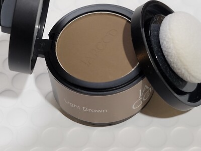 Hairline Powder Hair Fibers Cover up Grey Hair Root Concealer New Light Brown