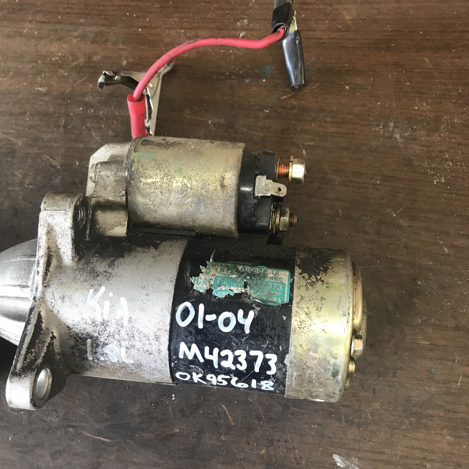 Starter Motor Kia Sportage or Carens Petrol Ok95618400 M42373 for  