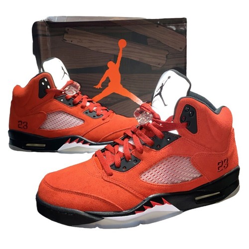 Nike Air Jordan 5 Retro Raging Bull Toro Bravo Size 10.5M DD0587-600 W/ OG Box