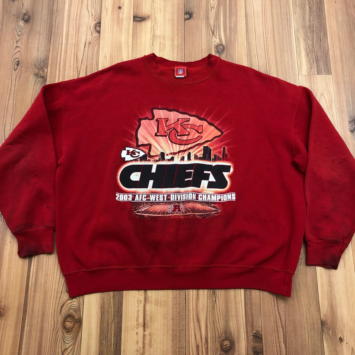 Kansas city chiefs sales afc west champs shirt