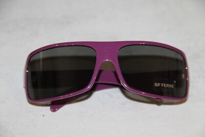 Lunettes De Soleil GIANFRANCO FERRE – Marron Glacé – Taille 65 – Neuf Sans étiquette