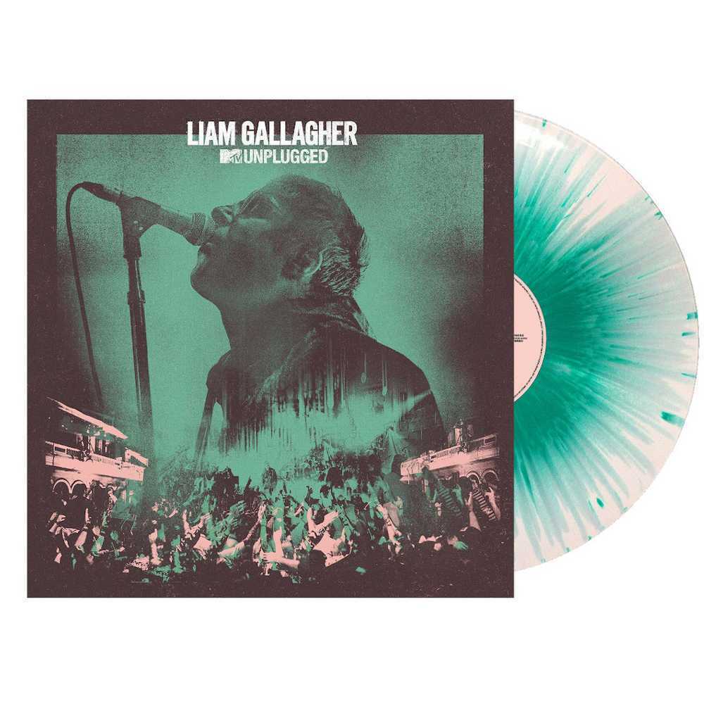 Liam Gallagher ""MTV Unplugged"" Splatter Effect Vinyl LP Record (New & Sealed)