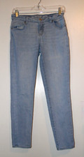 Cat  Jack Ultimate Stretch Skinny Adjustable Denim Jeans Light Blue Size 16