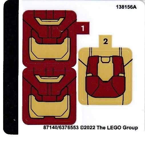 Блоки и строительные детали LEGO наклейки