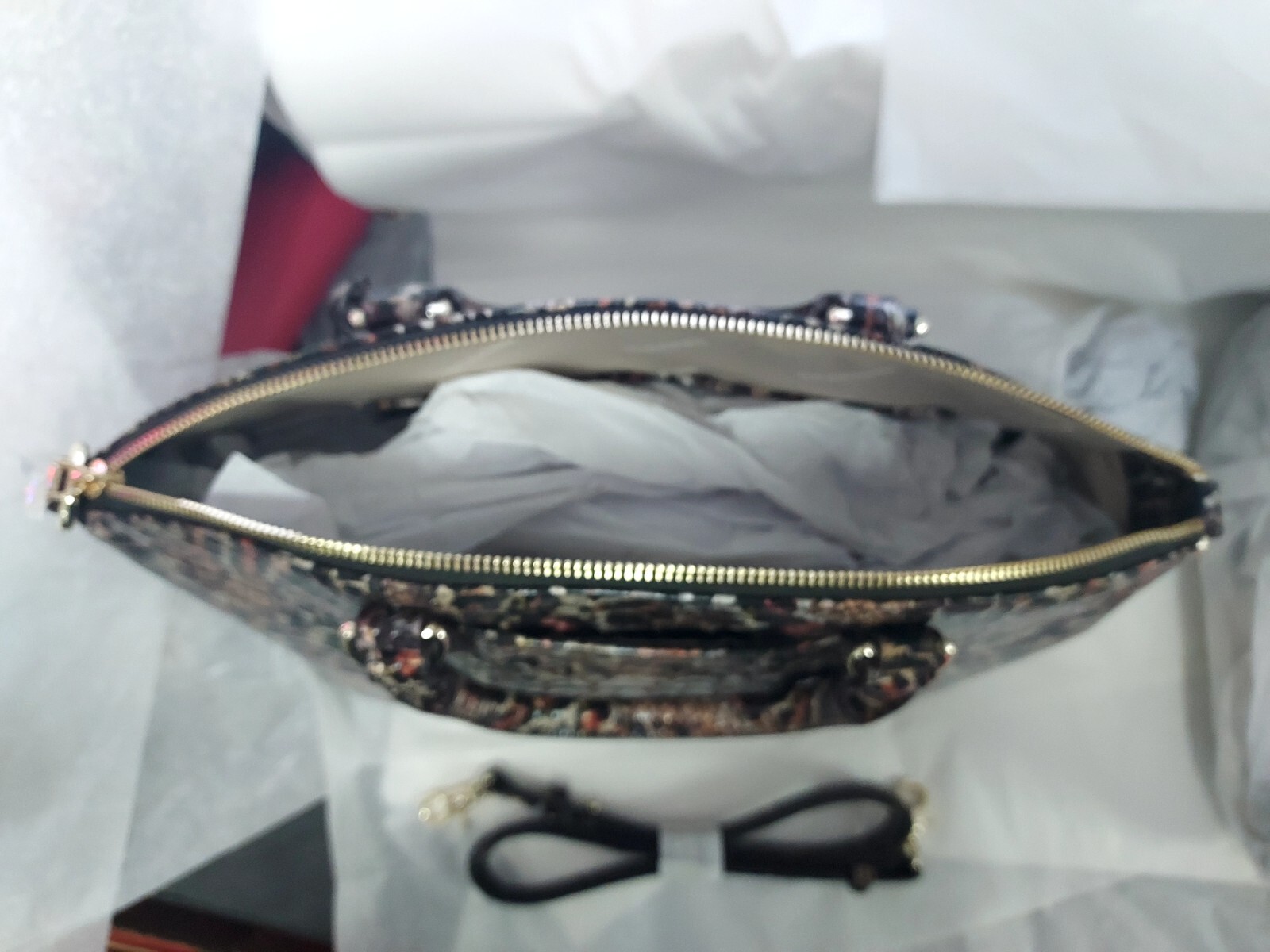 Brahmin Large Duxbury Satche Charisma Melbourne Leather Tote Bag shoulder Purse eBay