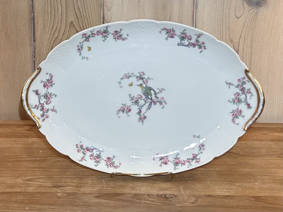 CH.FIELD HAVILAND 3点SET Charles Field Haviland Limoges Schlerger 1328 Platter 14 1/4 × 9 1
