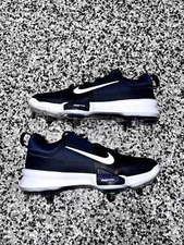 Nike Force Zoom Trout 9 Pro Baseball Cleats FB2907-400 Navy Blue White 7-8.5